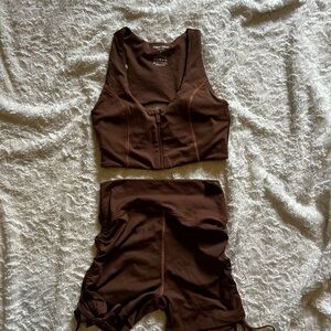 Tiger Mist Two-Piece Activewear Set